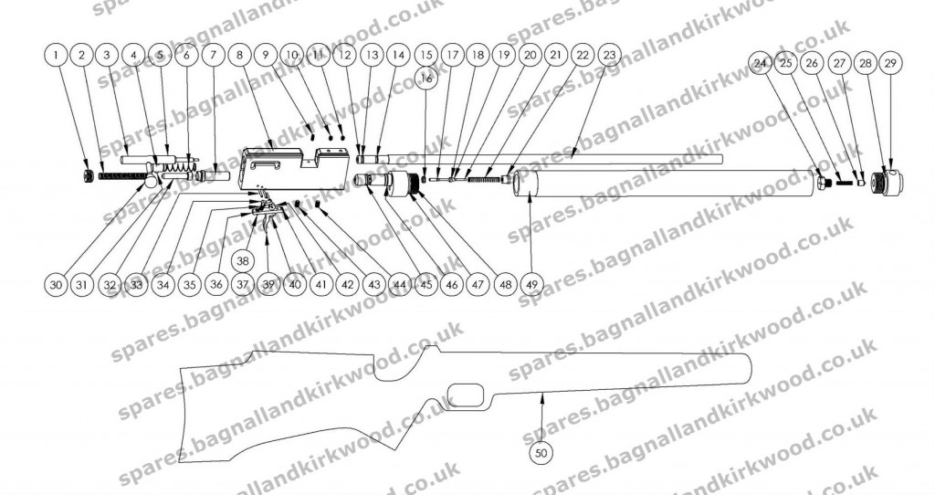 Fx T12 Bagnall And Kirkwood Airgun Spares 6916