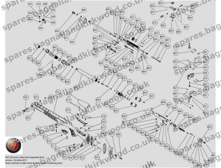 Hatsan BT65 Bagnall And Kirkwood Airgun Spares hatsan-bt65-bagnall-and-kirkwood-airgun-spares