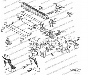 Gamo Compact Air Pistol Exploded Diagram Parts List