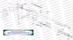 Kalibrgun Cricket Air Rifle Exploded Parts Sheet Diagram