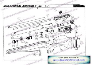 Daystate Mk4 Exploded Parts Diagram