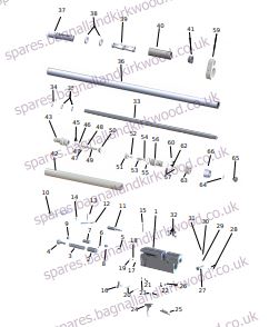 Webley Raider 12 Air Rifle Exploded Parts List Diagram A