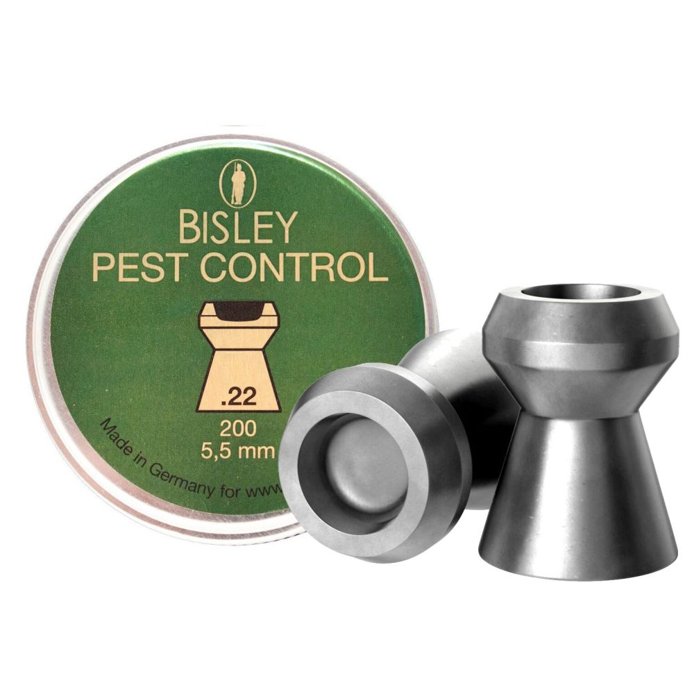 .22 Bisley Pest Control Pellets - Bagnall and Kirkwood Airgun Spares