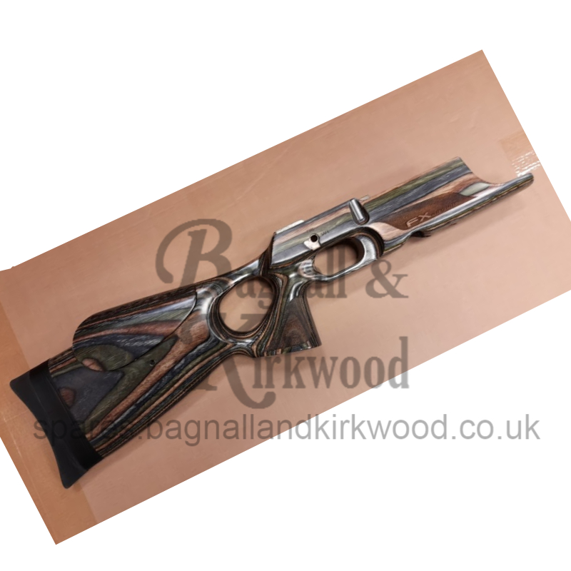 Fx Crown And Crown Mk2 Replacement Laminate Stock Forest Green Bagnall And Kirkwood Airgun Spares 3754