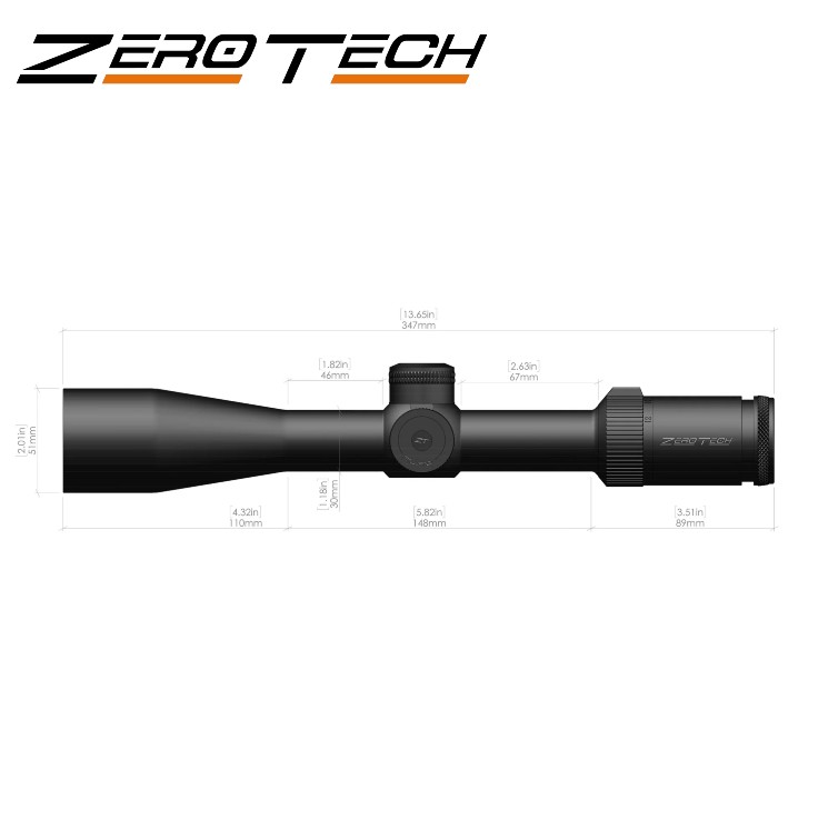 ZeroTech Thrive 3-12x44 Rifle Scope - Choose Reticle - Bagnall and ...