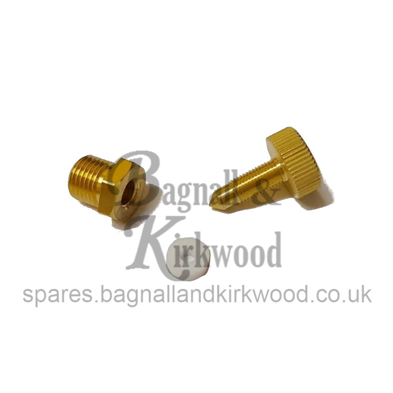 Replacement Bleed Valve Screw Unit For Diana Airgun Pump Bagnall And Kirkwood Airgun Spares 9799