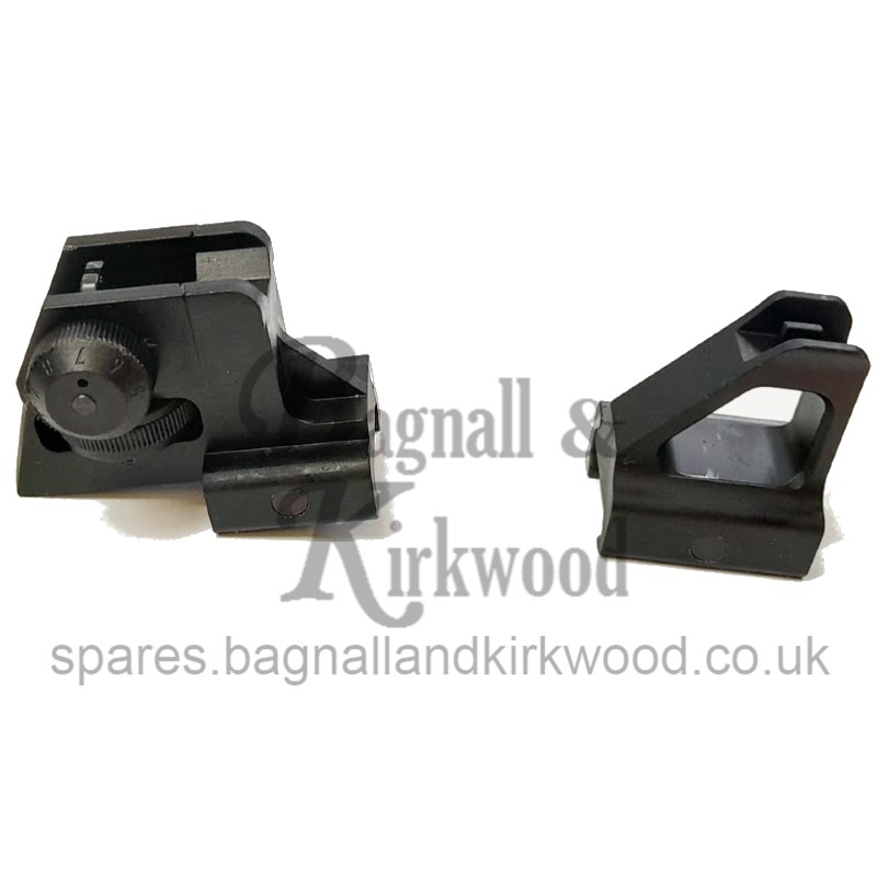 Webley & Scott Web-Tac Shotgun Replacement Front & Rear Sight Set ...