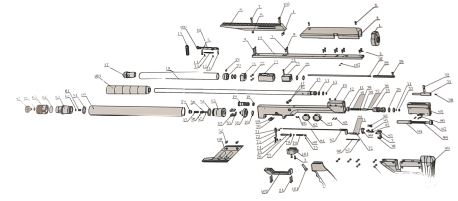 Artemis / SPA M60 Exploded Parts List Diagram