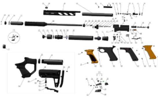 UX Notos Exploded Parts Diagram